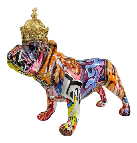 Figura Bulldog Multicolor - S73885