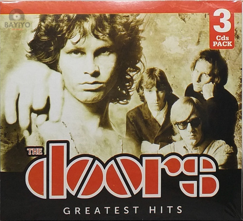 Cd The Doors  Greatest Hits 3 Cds Pack Nuevo Bayiyo R Hhiyo