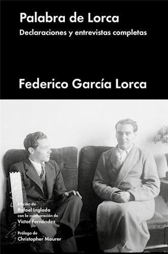 Libro Palabra De Lorca De Federico Garcia Lorca