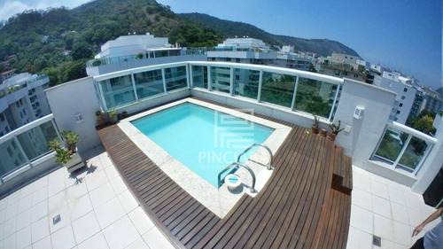 Cobertura Duplex Com 4 Quartos, 263 M² Por R$ 2.550.000 - Charitas - Niterói/rj - Co0010