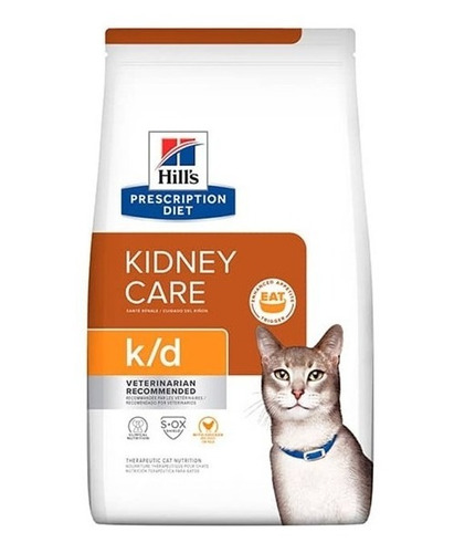 Alimento Gato Hills K/d Renal 1,8kg. Np