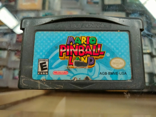 Mario Pinball Land Nintendo Gameboy Advance