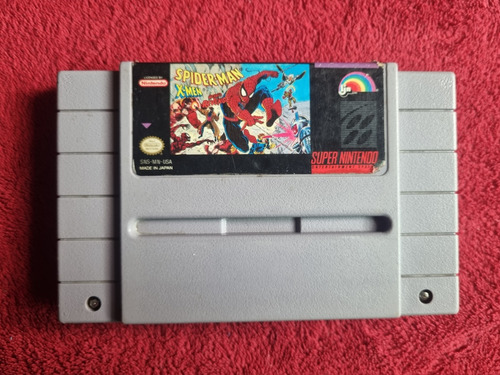 Spiderman Y X-men Arcade Revenge Cartucho Original Snes