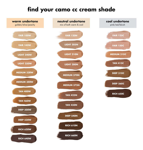 Base Correctora De Color Cc Cream E.l.f. Camo Rich 660n 3