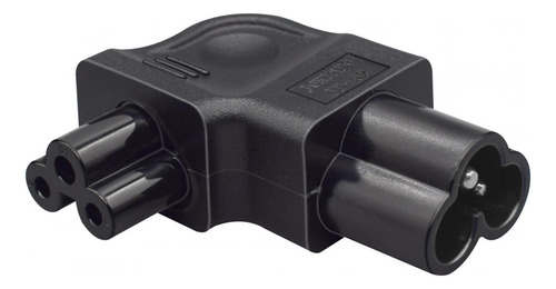 4 Convertidor Adaptador De Corriente Iec320 C6 A C5 Curva