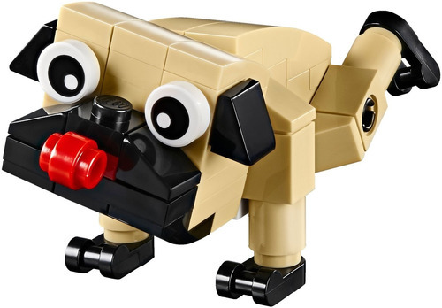 Lego Creator Cute Pug Polybag - 30542 - Imediato
