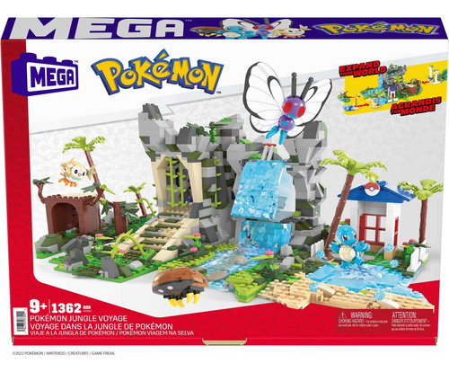 Set De Juguetes De Construcción Mega Pokémon Jungle Voyage 1