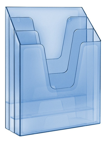 Pasta Acrimet 864 0 Organizadora Vertical Fume Cor Azul