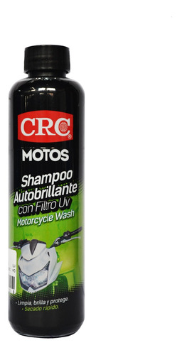 Shampoo Autobrillante Uv Motos 180ml-crc 