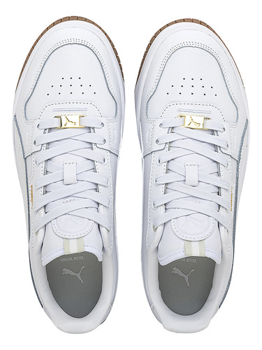 Zapatillas Puma Carina Street Lux Mujer Blanca Solo Deportes