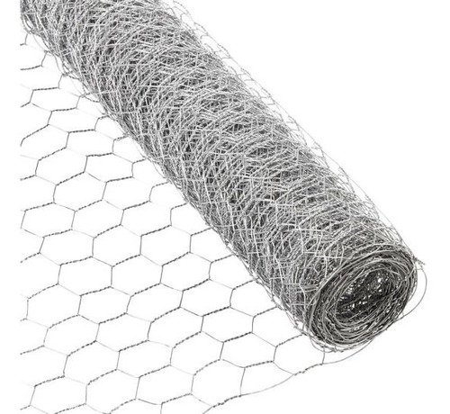 Malla Hexagonal Galvanizada 3/4 0,6x5 Mts. Bwg22