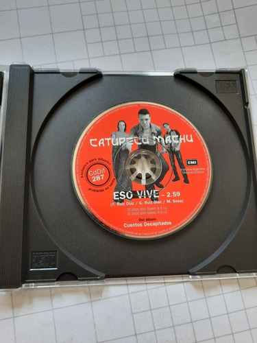 Catupecu Machu - Mini Cd Single