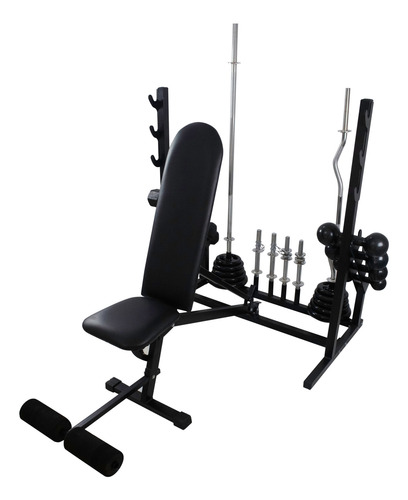 Imagem 5 de 7 de Banco Completo Academia Em Casa Estação De Treino Megagym