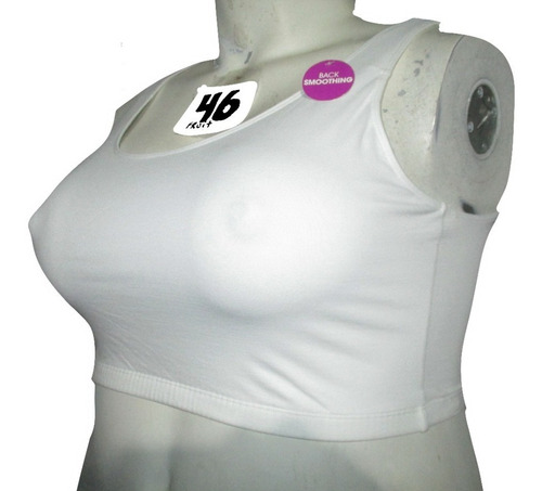 Top Brassier Blanco Deportivo Talla 46 Fruit Ofthe Loom