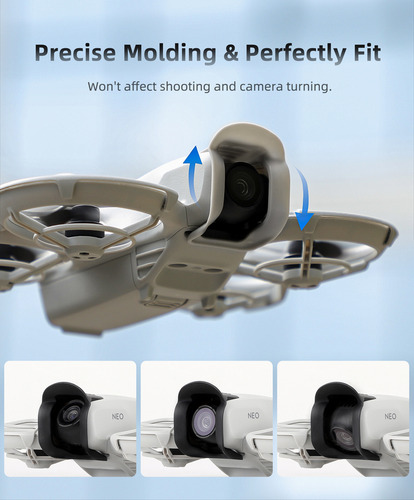 Para 2 Peças De Tampa De Lente Para Acessórios Dji Neo Drone