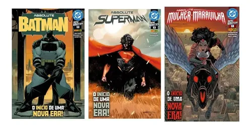 Kit Absolute Batman, Superman E Mulher-maravilha 01, De Scott
