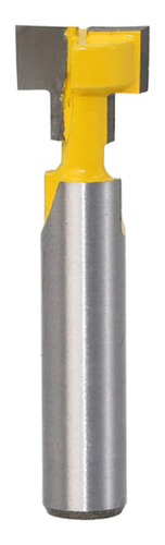 Vastago 1 4  Juego Broca Para Enrutador Ranura T 6mm