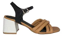 Comprar Sandalia Mujer Cuero Vacuno Tiras Cruzadas Moda Verano Viru