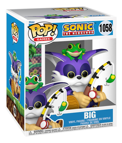 Funko Pop1 Sonic - Big y Froggy 6 Pulgadas #1058