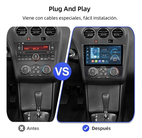 Estéreo 1+32g Para Nissan Altima 2007-2012 Cámara Gps Wifi