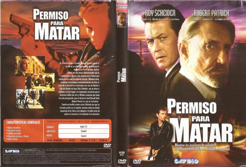 Permiso Para Matar Dvd Roy Scheider Robert Patrick