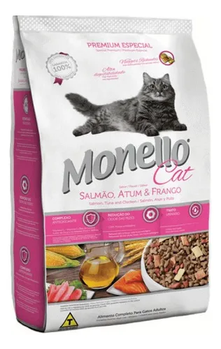 Monello Cat Salmón Pollo 1kg