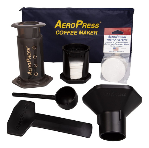 Prensa De Café Y Espresso Aeropress, Con Bolsa De Mano