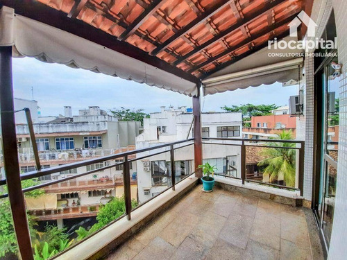 Imagem 22 de 30 de Cobertura Com 5 Quartos À Venda, 400 M² Por R$ 3.450.000 - Barra Da Tijuca - Rio De Janeiro/rj - Co0227