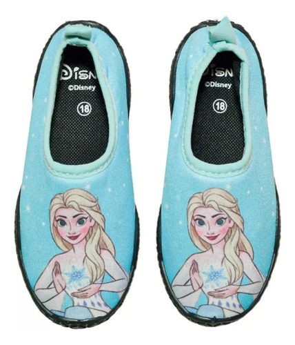 Zapato Acuatico Sandalia Niña Disney Princesa Frozen Elsa