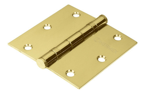 Bisagra Lat. Solido 3'' Cabeza Plana Hermex 43217