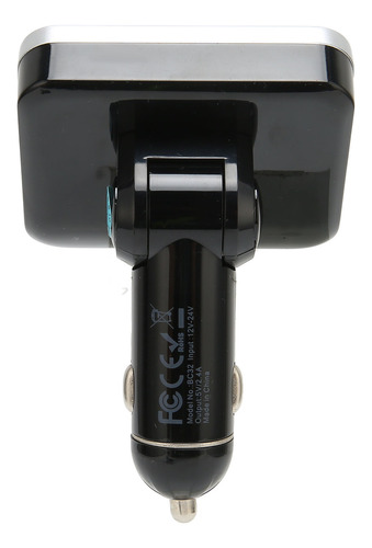 Transmisor Fm Para Coche Bluetooth Dual Usb 76mhz A 108mhz