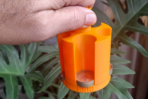 Organizador De Monedas Colombianas - Ideas Creativas 3d