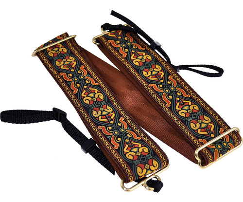 Souldier Braveheart 2  Camera Strap (brown With Nutmeg And F