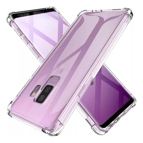 Carcasa Transparente Reforzada Para Samsung S9 Plus 