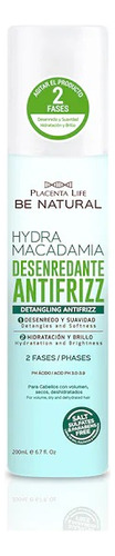 Desenredante Anti Frizz Hydra Macadamia Be Natural 200ml