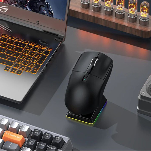 Ratón Bluetooth Attack Shark X6 Para Videojuegos Pixart Paw3