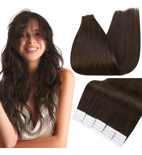 Full Shine - Extensiones De Cabello Humano Con Cinta Adhesiv