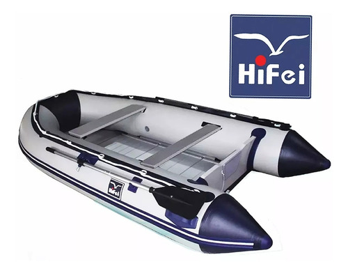 Bote Inflable C Piso De Aluminio Y Quilla Inflable 3.20 Mtc
