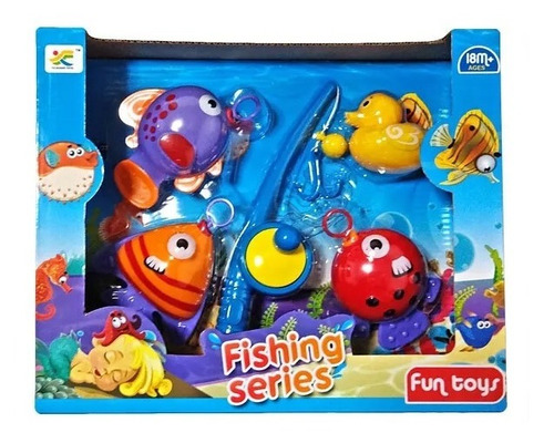 Juego De Pesca Pescamagic Fishing Series Fun Toys 3393