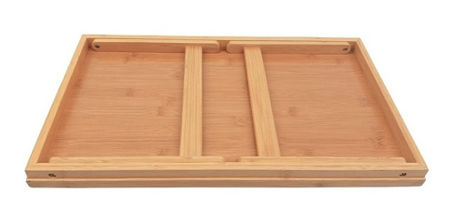 Imagen 4 de 10 de Bandeja Desayunadora Para Cama Patas Bambu Madera Desayuno