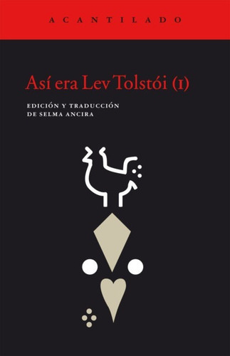 Asi Era Lev Tolstoi I. Varios. Acantilado