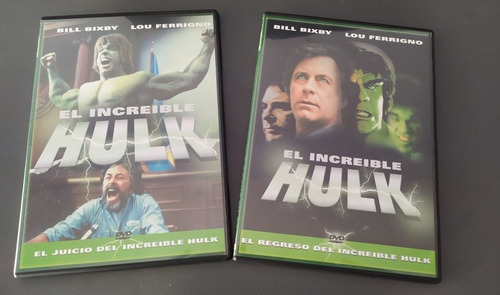 Dvd 2 Peliculas Increible Hulk Originales Zona 2 (Usado)