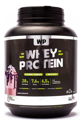 Whey Protein Wp Chocolate 4 Lb Masa Muscular