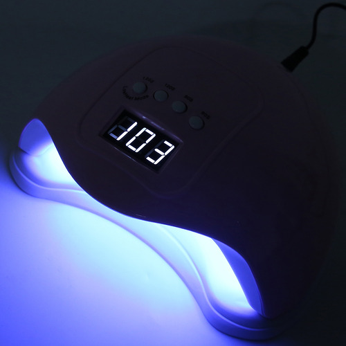 Secador De Polimento De Gel Led Uv Nail 48w Intelligent Timi