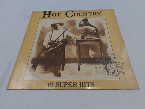 Hot Country, Varios - Lp Vinilo 1983 Nacional Excelente 8/10