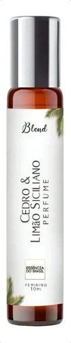 Perfume Essência do Brasil Cedro & Limão Siciliano 10ml Feminino