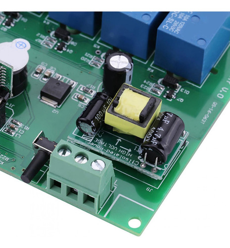 1 Unidade De Módulo De Controle Remoto De Relé Rf De 6 Canai