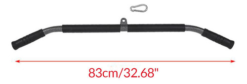 Diy Fitness Barra Recta Lat Pull Down Accesorio 830x25mm