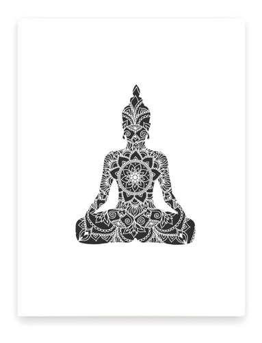 Imagen 1 de 1 de Láminas Decorativas Cuadros 20x25 Buda Sentado