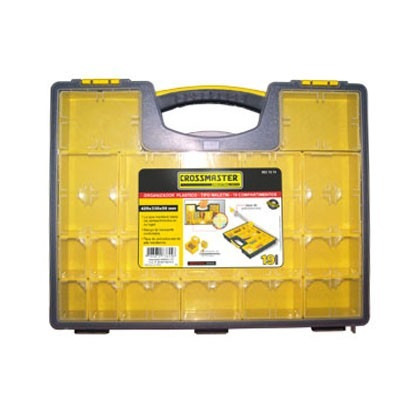 Caja Maletin Plastico 19 Compartimentos Crossmaster 9931074